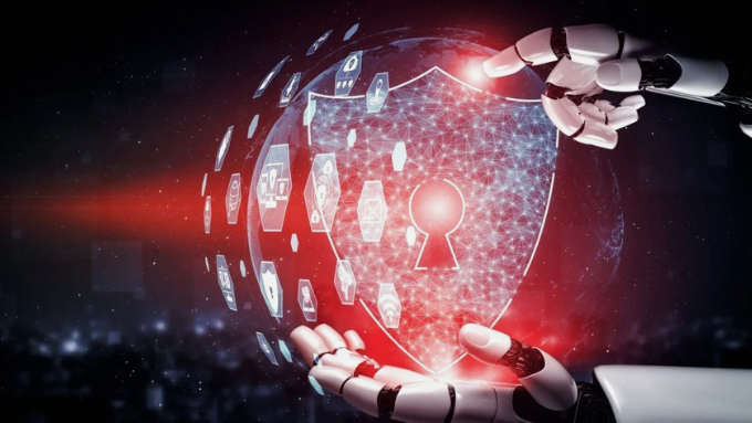 AI Cyber Attack Visual